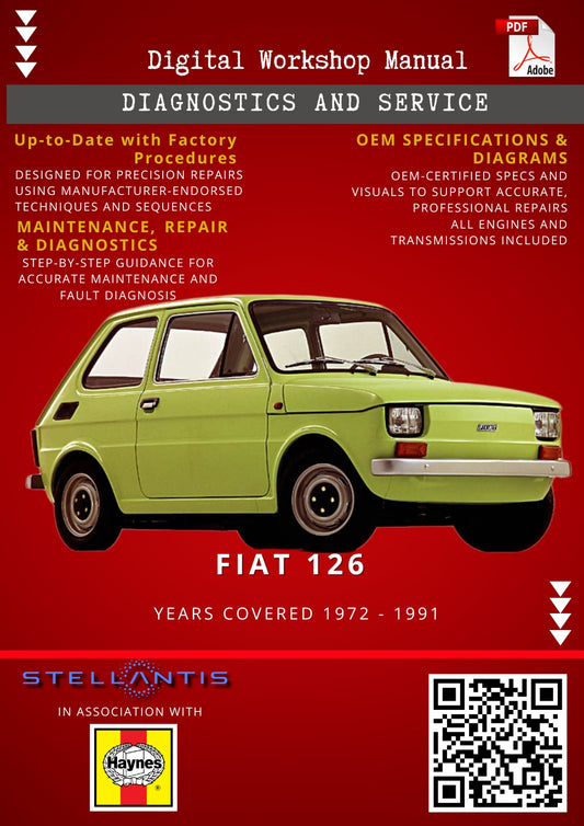 Fiat 126 Digital Workshop Repair & Maintenance Manual
