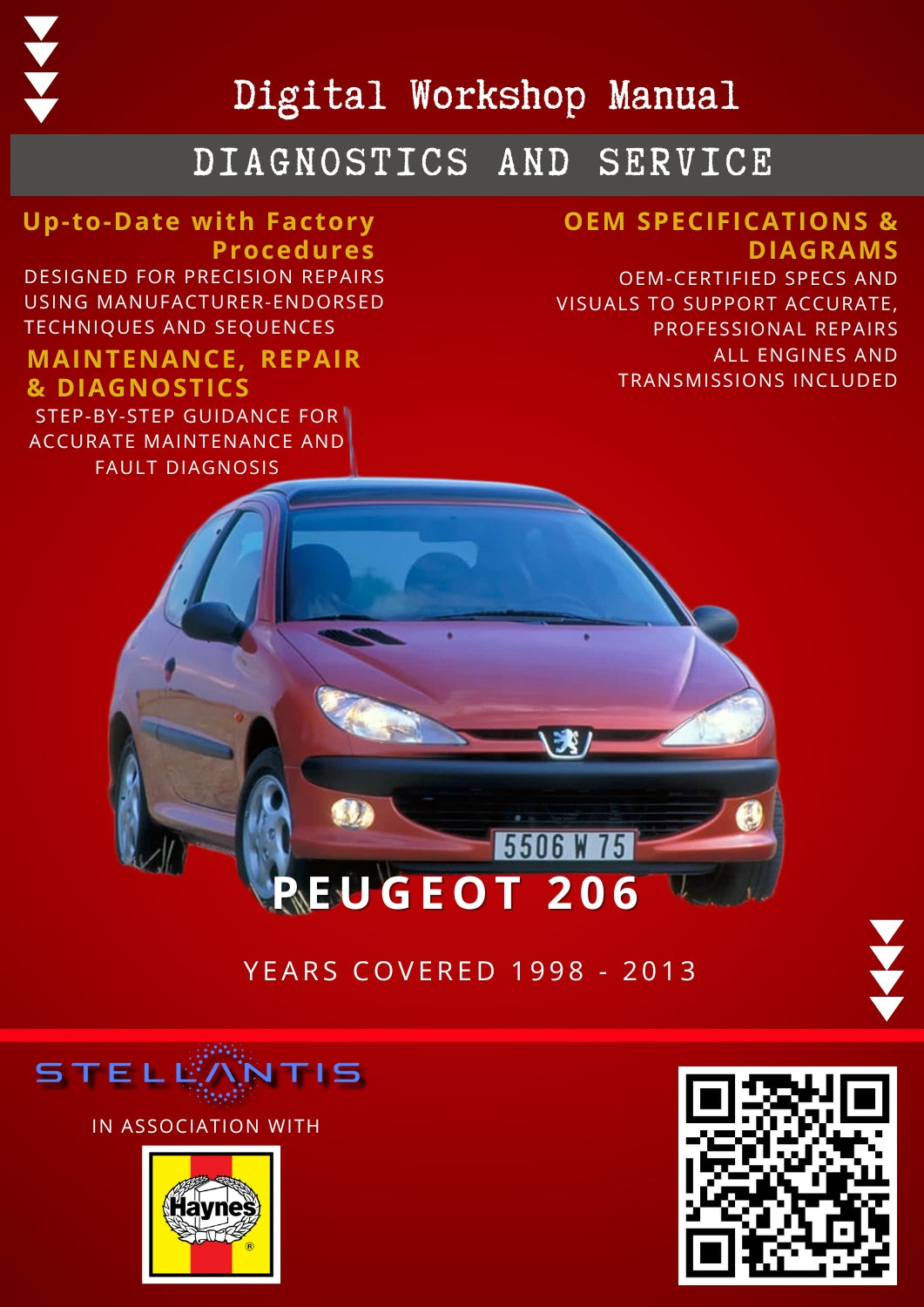 Peugeot 206 Digital Workshop Repair & Maintenance Manual