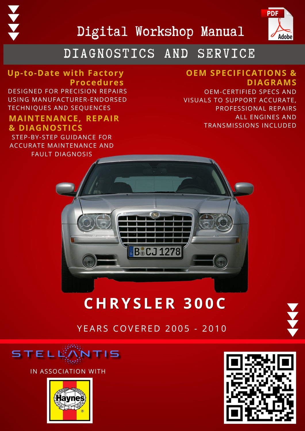 Chrysler 300C Digital Workshop Repair & Maintenance Manual