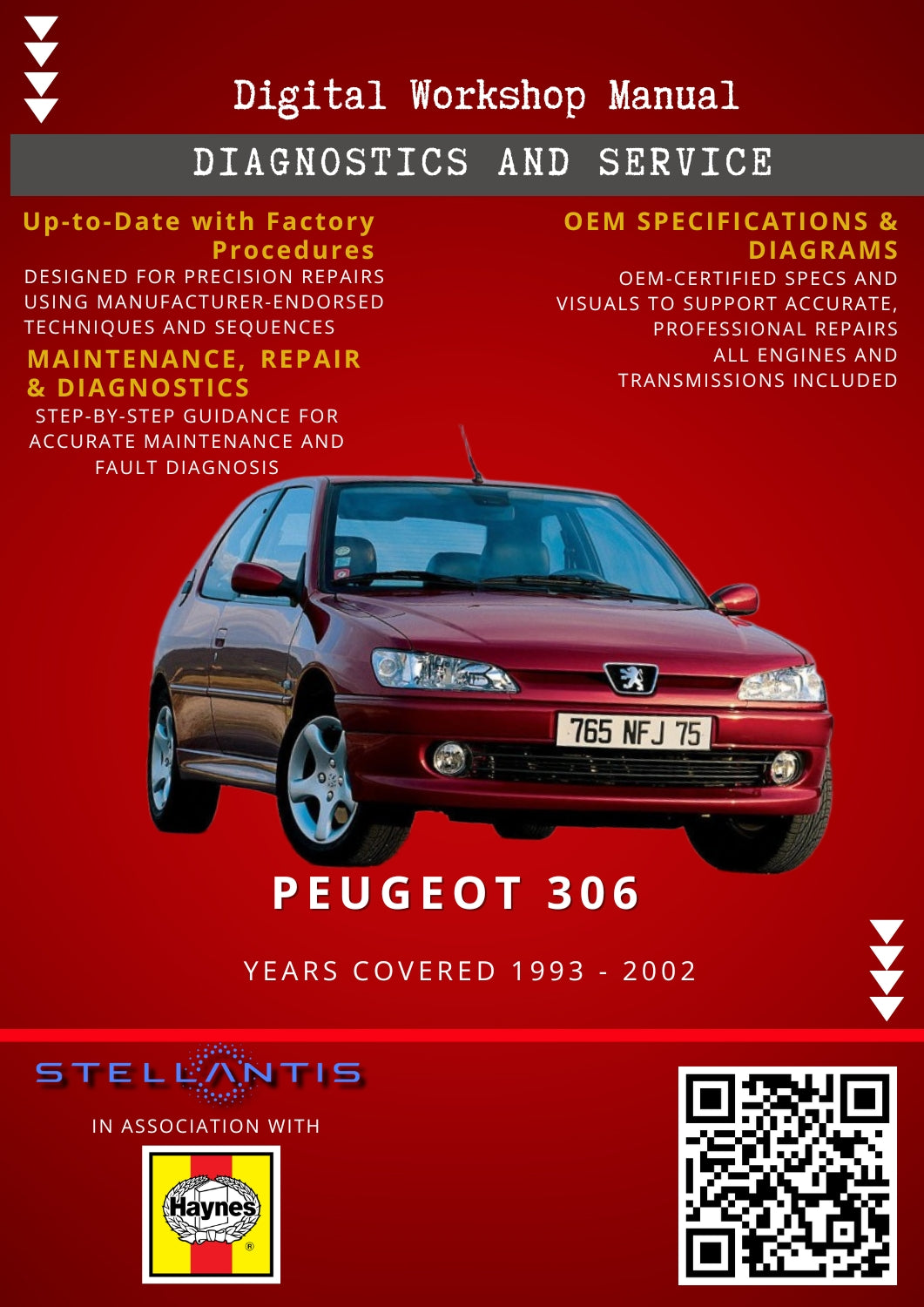 Peugeot 306 Digital Workshop Repair & Maintenance Manual