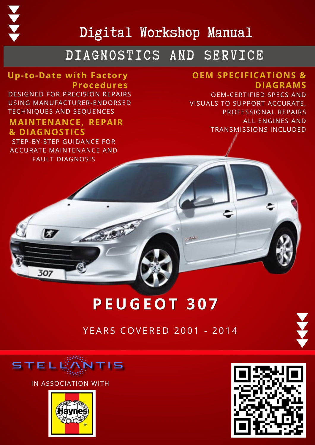 Peugeot 307 Digital Workshop Repair & Maintenance Manual