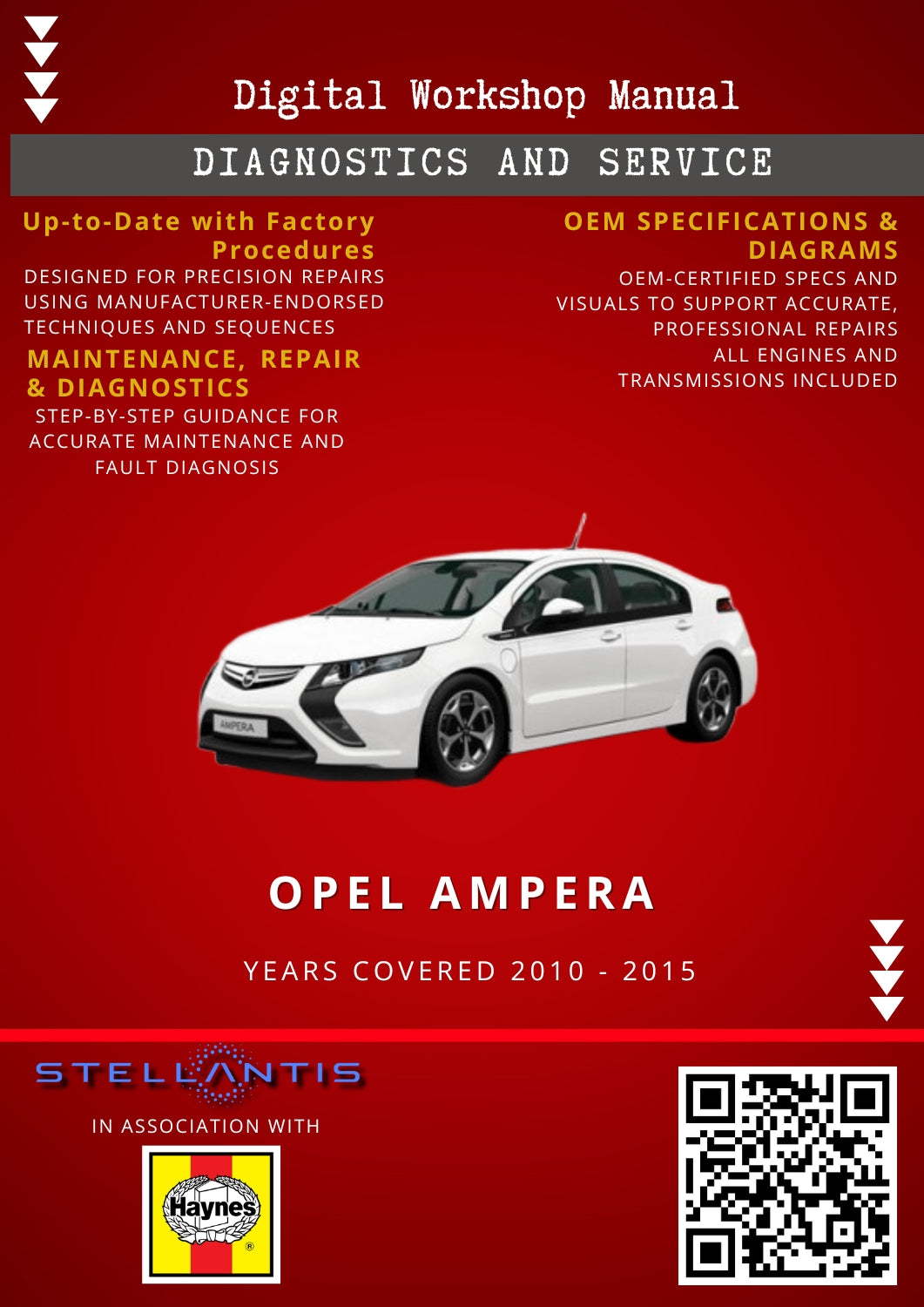 Opel Ampera Digital Workshop Repair & Maintenance Manual