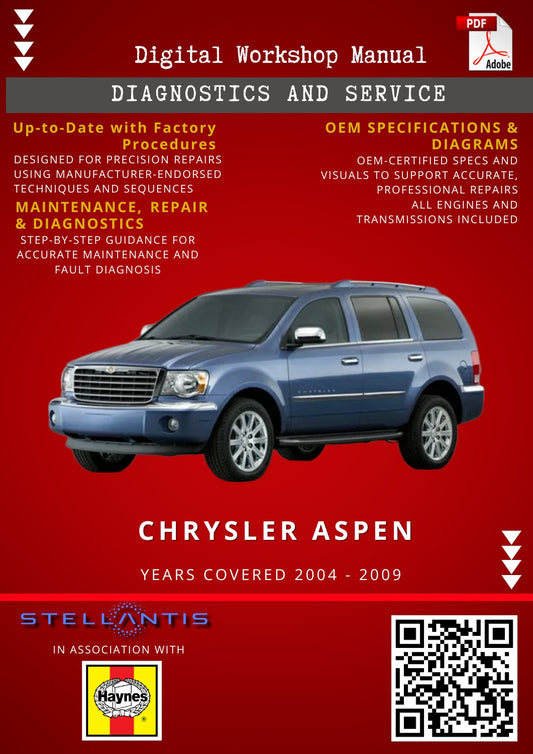 Chrysler Aspen Digital Workshop Repair & Maintenance Manual