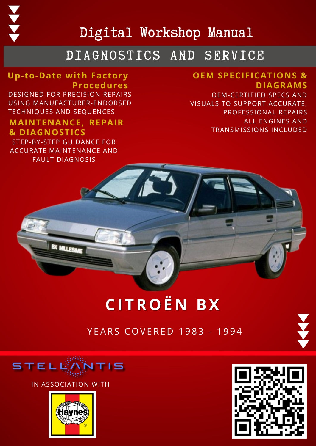 Citroën BX Digital Workshop Repair & Maintenance Manual