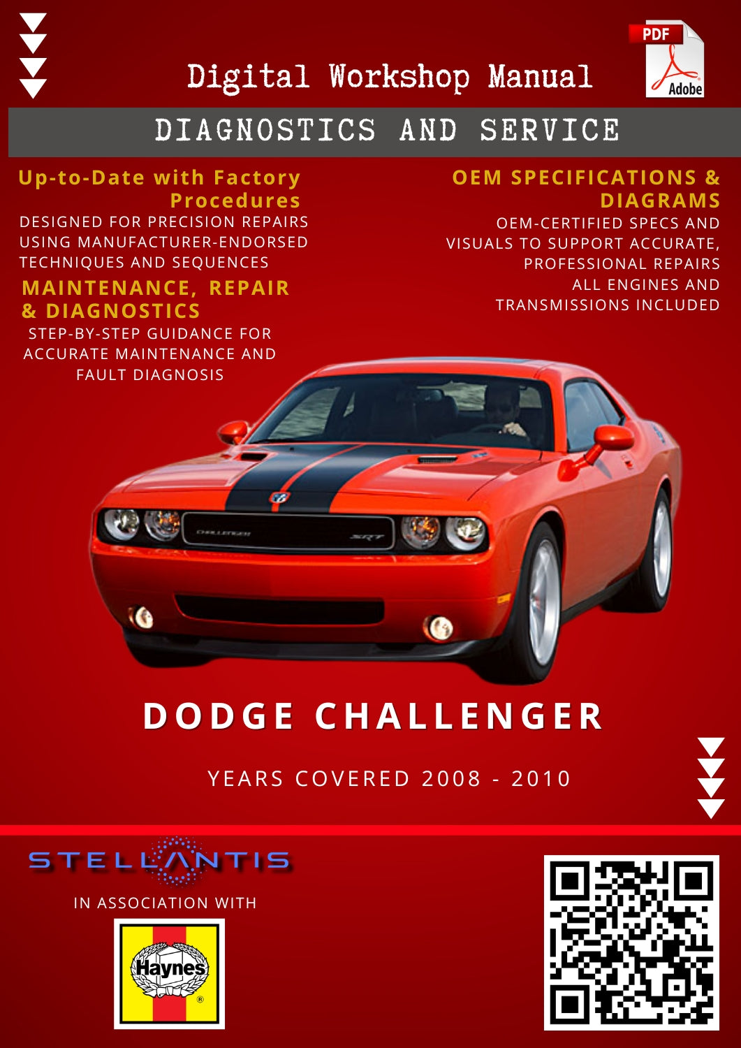 Dodge Challenger Digital Workshop Repair & Maintenance Manual