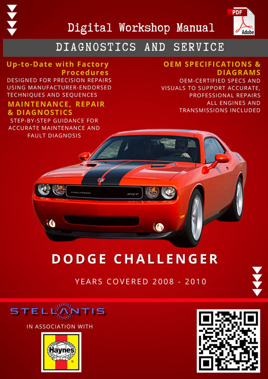 Dodge Challenger Digital Workshop Repair & Maintenance Manual