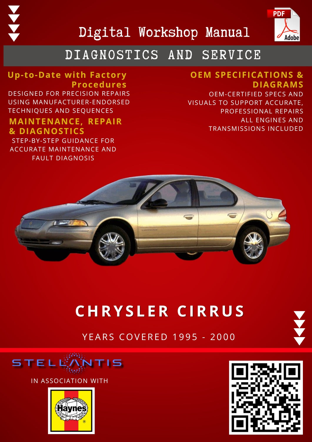 Chrysler Cirrus Digital Workshop Repair & Maintenance Manual