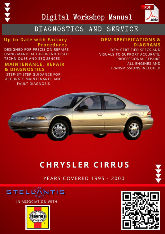 Chrysler Cirrus Digital Workshop Repair & Maintenance Manual