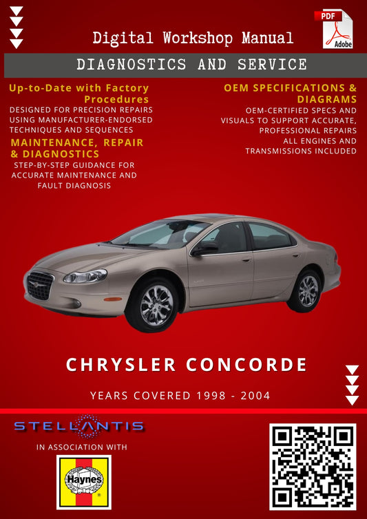 Chrysler Concorde Digital Workshop Repair & Maintenance Manual