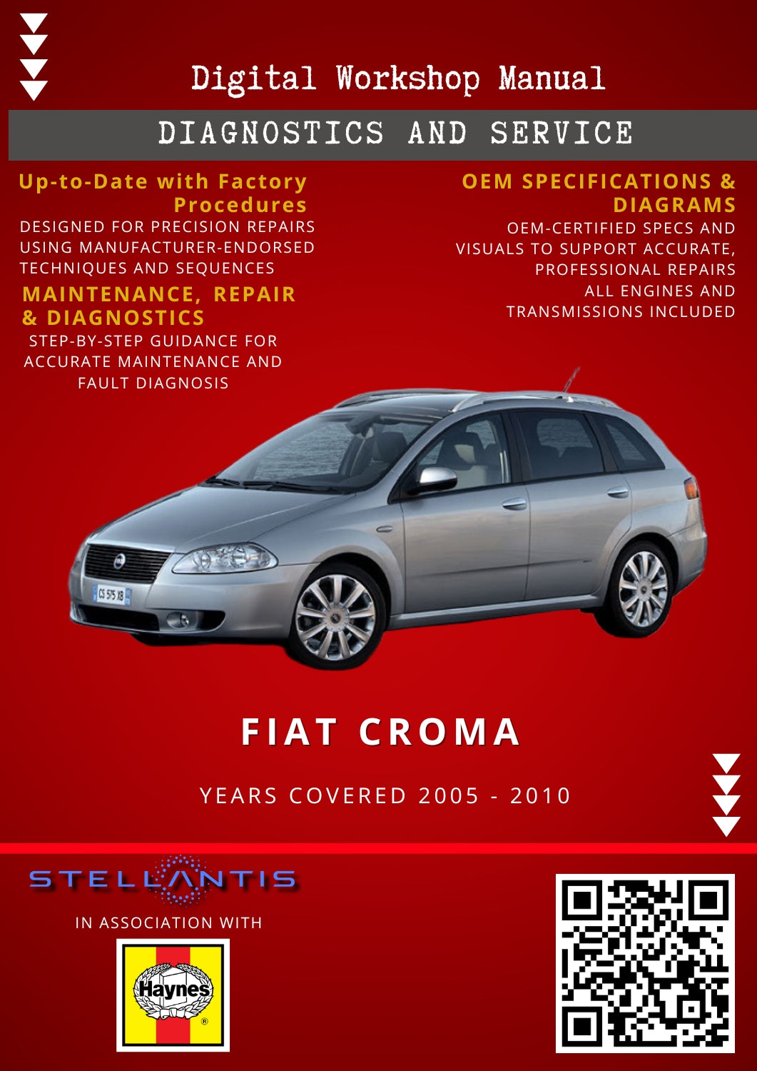 Fiat Croma Digital Workshop Repair & Maintenance Manual