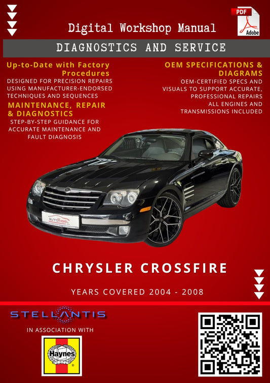 Chrysler Crossfire Digital Workshop Repair & Maintenance Manual