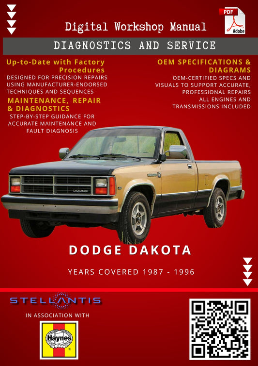 Dodge Dakota Digital Workshop Repair & Maintenance Manual