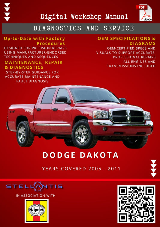 Dodge Dakota Digital Workshop Repair & Maintenance Manual