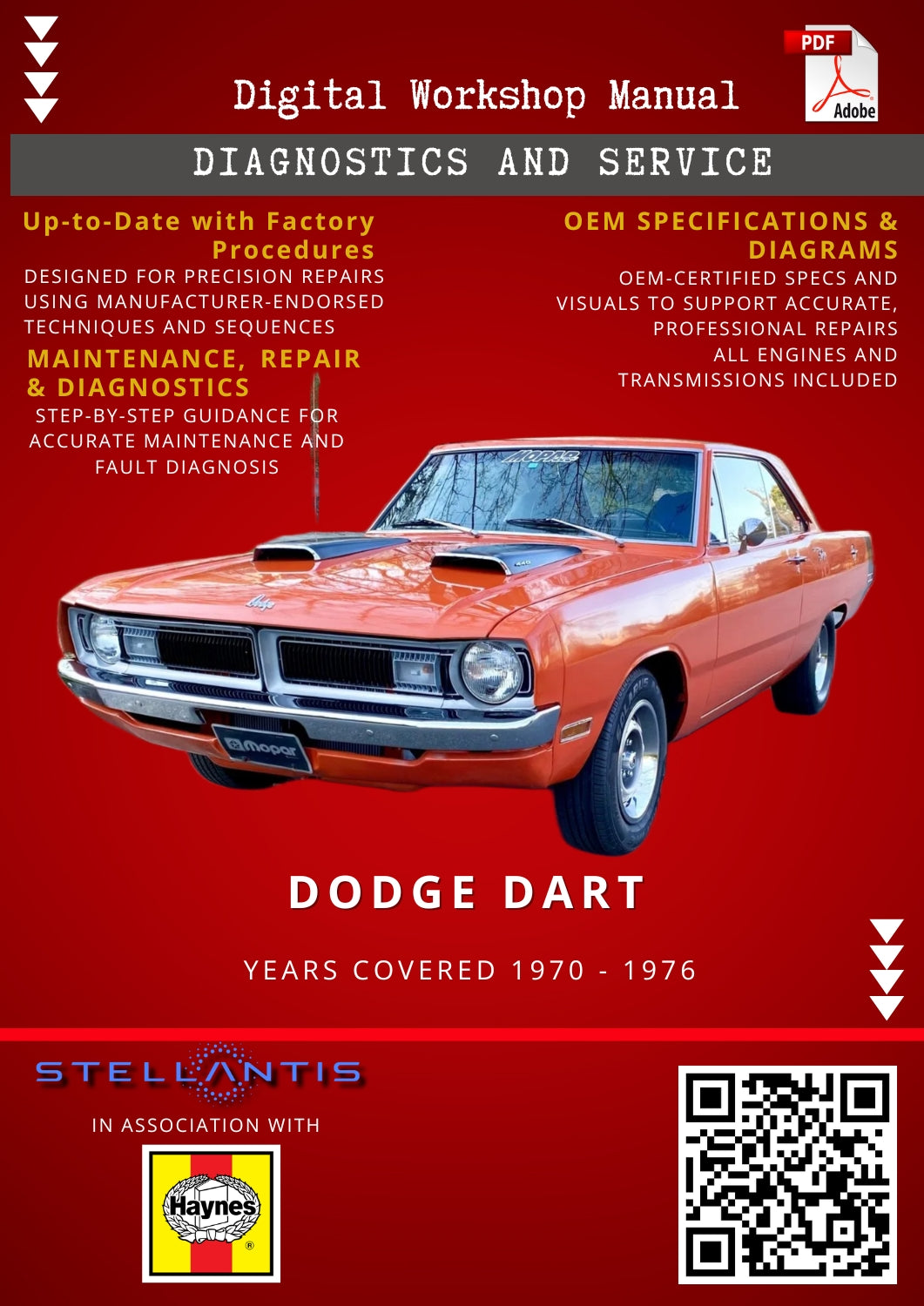 Dodge Dart Digital Workshop Repair & Maintenance Manual