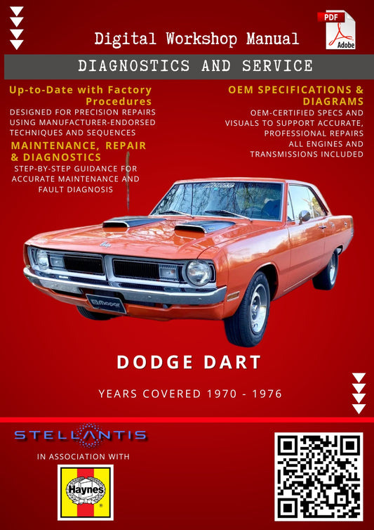 Dodge Dart Digital Workshop Repair & Maintenance Manual