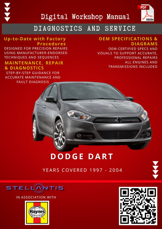 Dodge Dart Digital Workshop Repair & Maintenance Manual