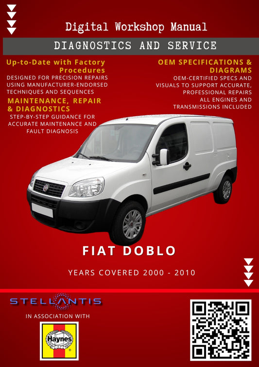 Fiat Doblo Digital Workshop Repair & Maintenance Manual