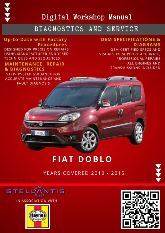 Fiat Doblo Digital Workshop Repair & Maintenance Manual