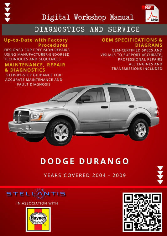 Dodge Durango Digital Workshop Repair & Maintenance Manual