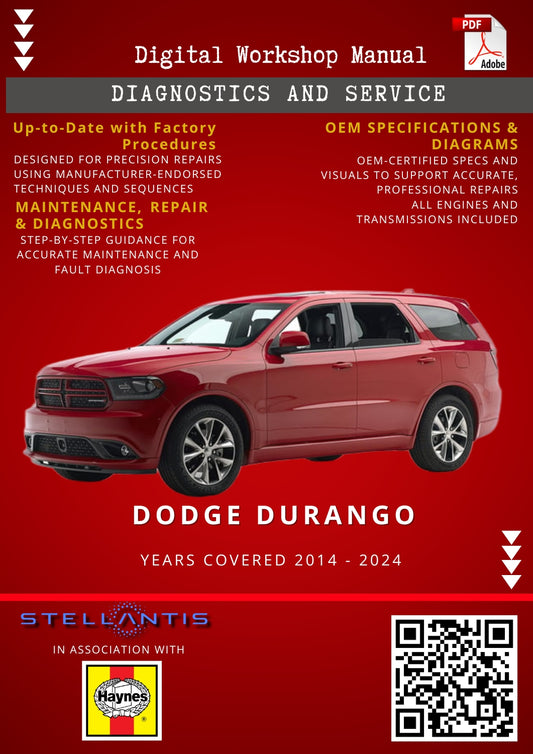 Dodge Durango Digital Workshop Repair & Maintenance Manual