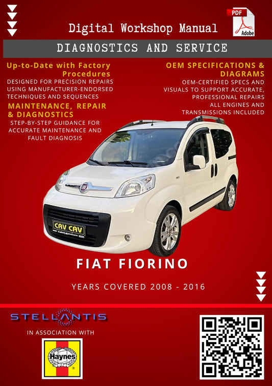 Fiat Fiorino Digital Workshop Repair & Maintenance Manual