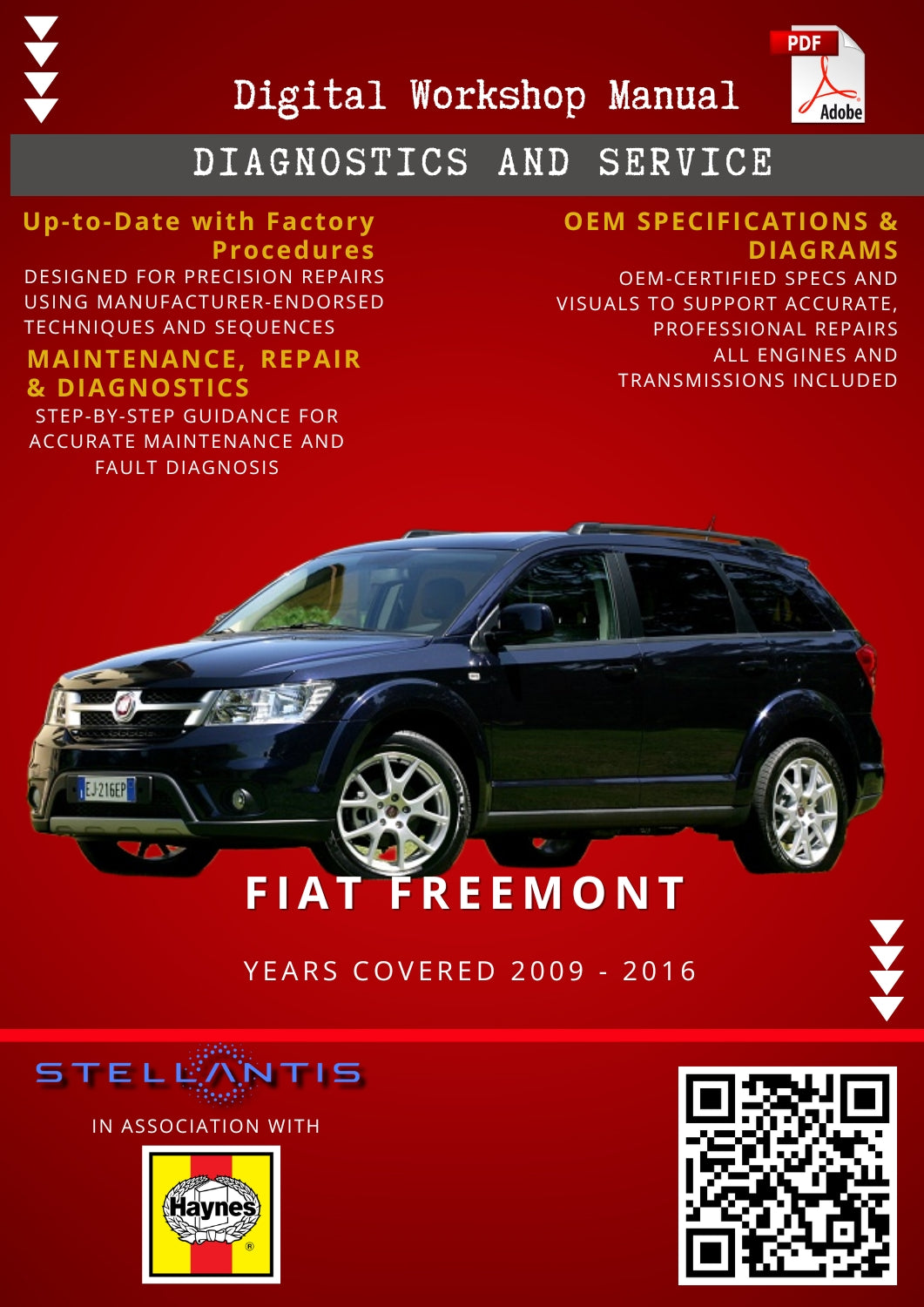 Fiat Freemont Digital Workshop Repair & Maintenance Manual
