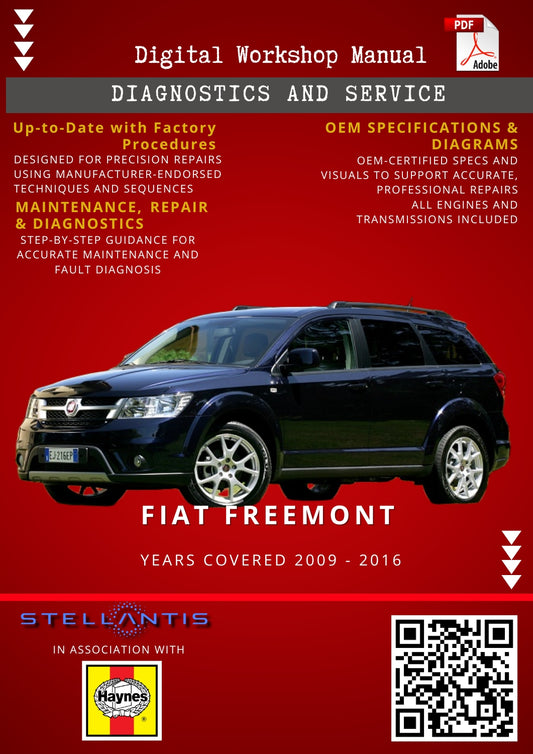 Fiat Freemont Digital Workshop Repair & Maintenance Manual