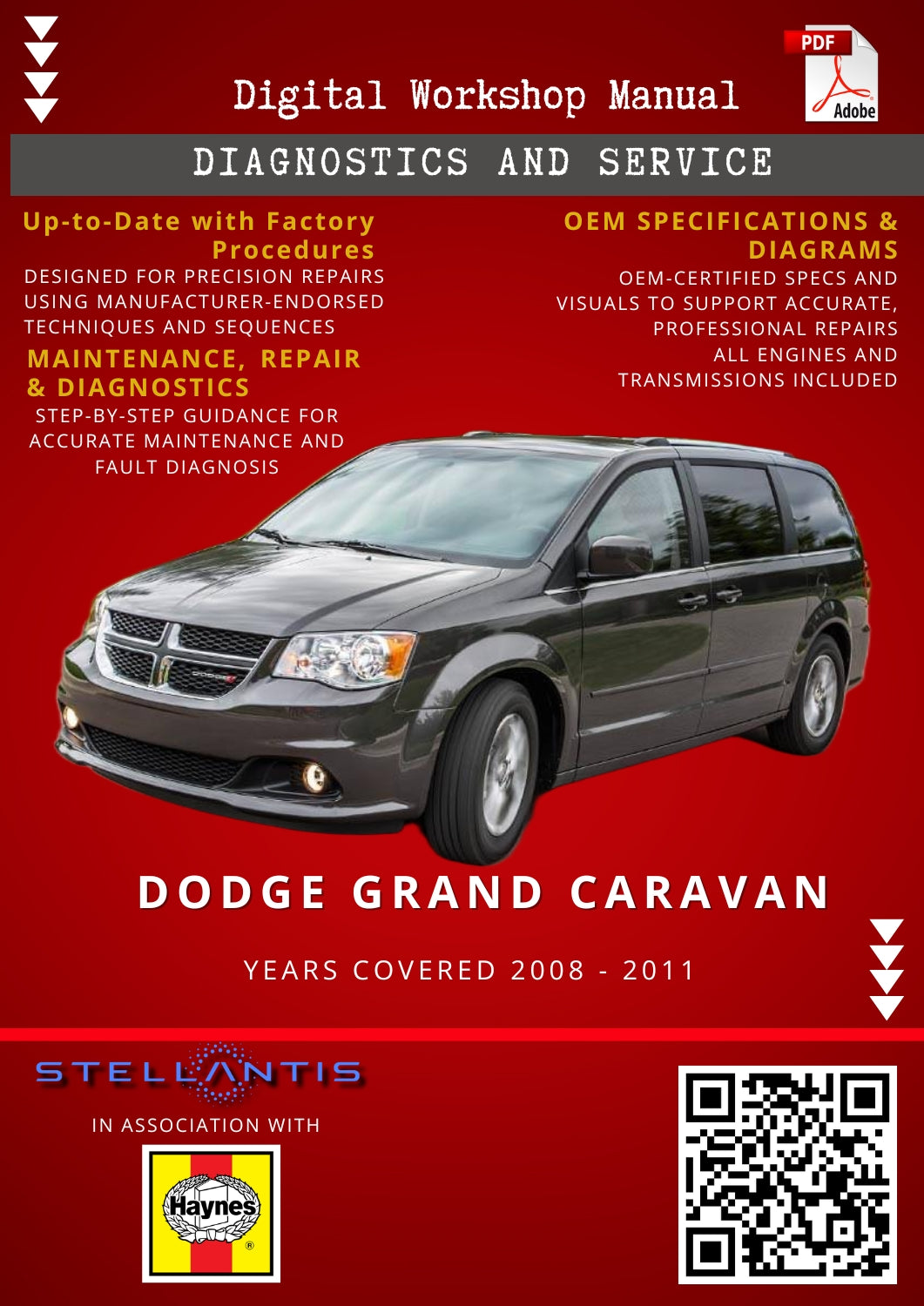 Dodge Grand Caravan Digital Workshop Repair & Maintenance Manual