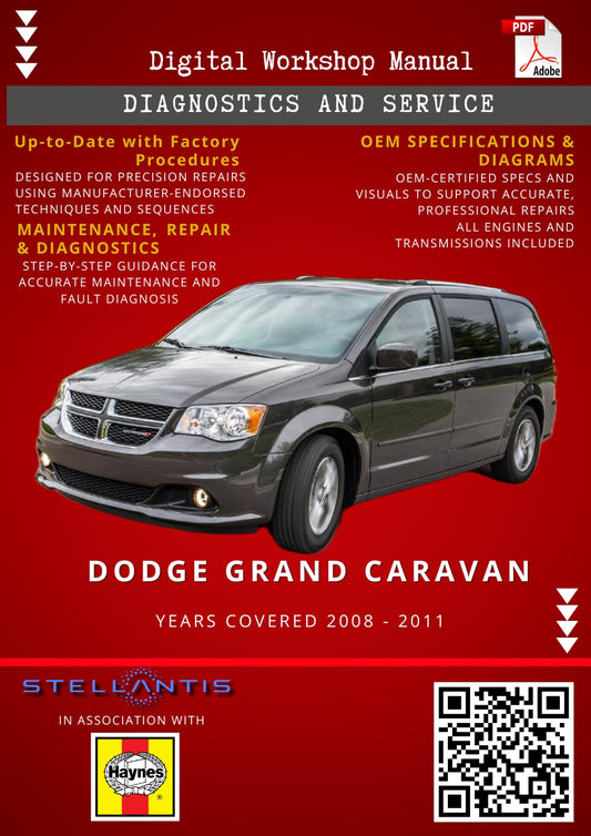 Dodge Grand Caravan Digital Workshop Repair & Maintenance Manual