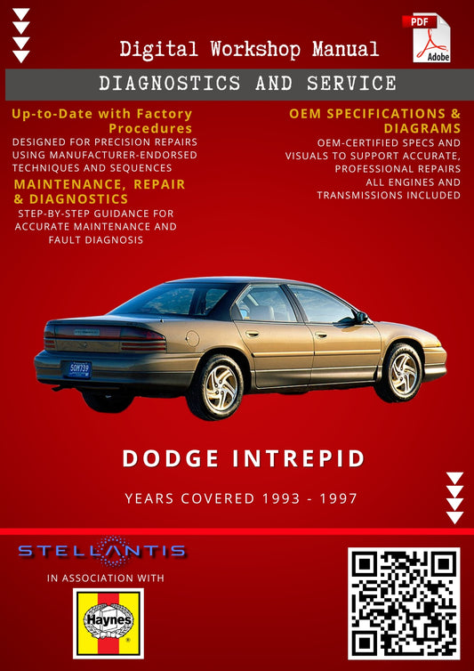 Dodge Intrepid Digital Workshop Repair & Maintenance Manual