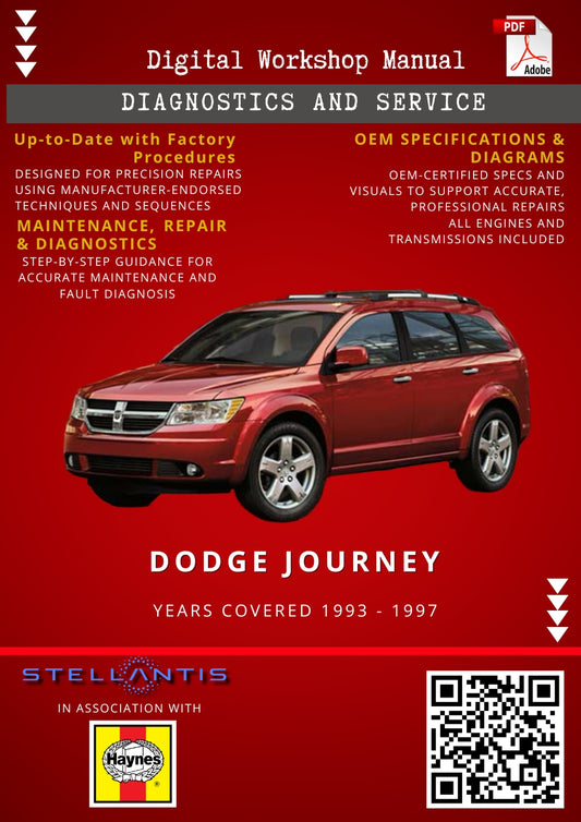 Dodge Journey Digital Workshop Repair & Maintenance Manual