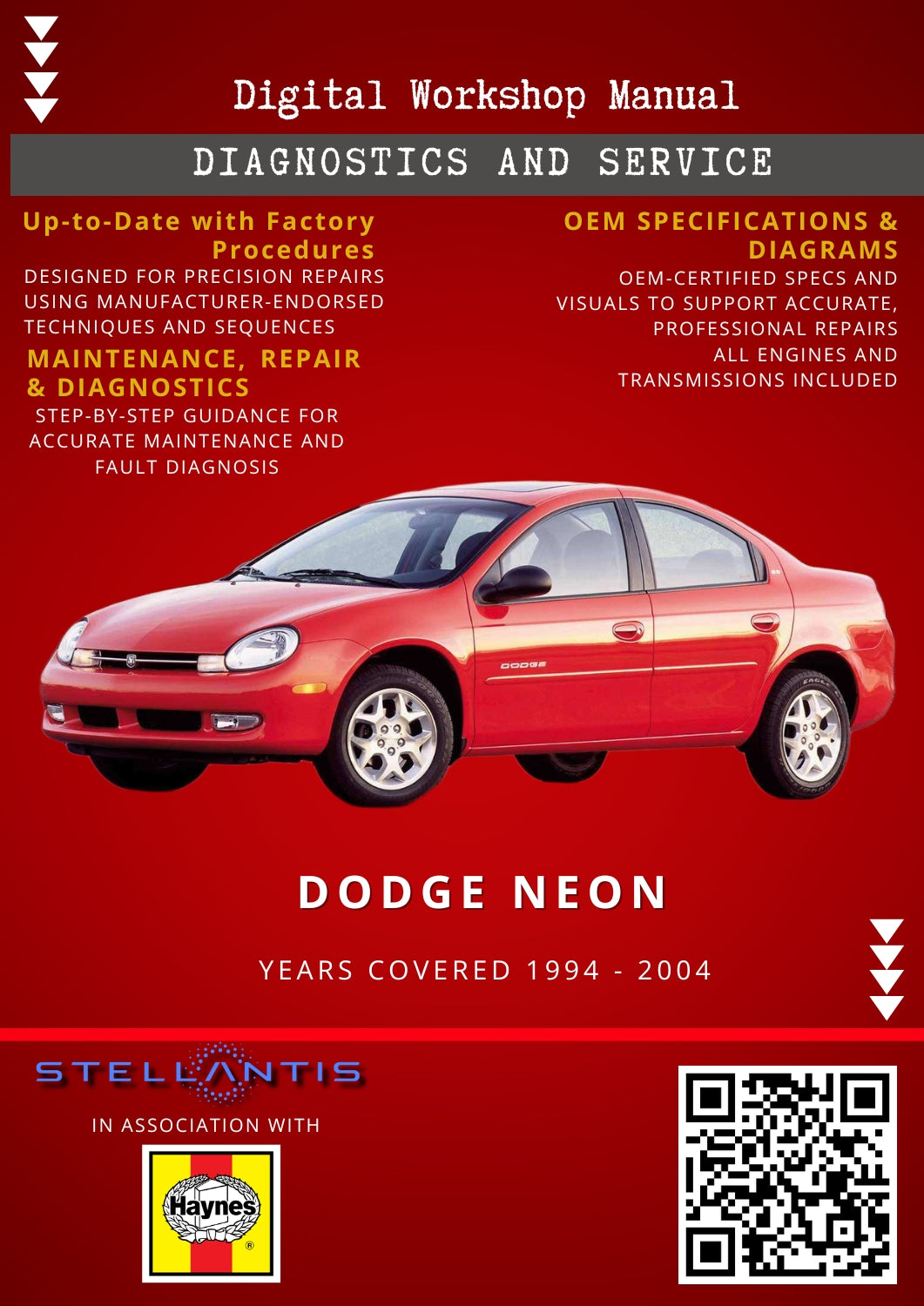 Dodge Neon Digital Workshop Repair & Maintenance Manual