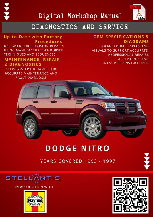Dodge Nitro Digital Workshop Repair & Maintenance Manual