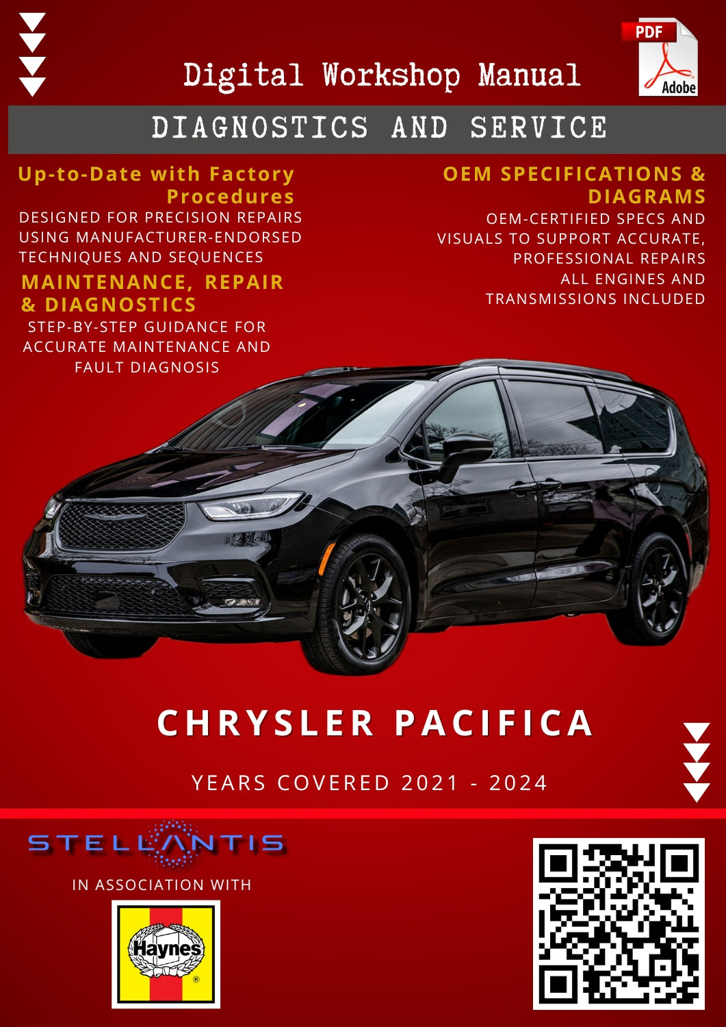 Chrysler Pacifica Digital Workshop Repair & Maintenance Manual