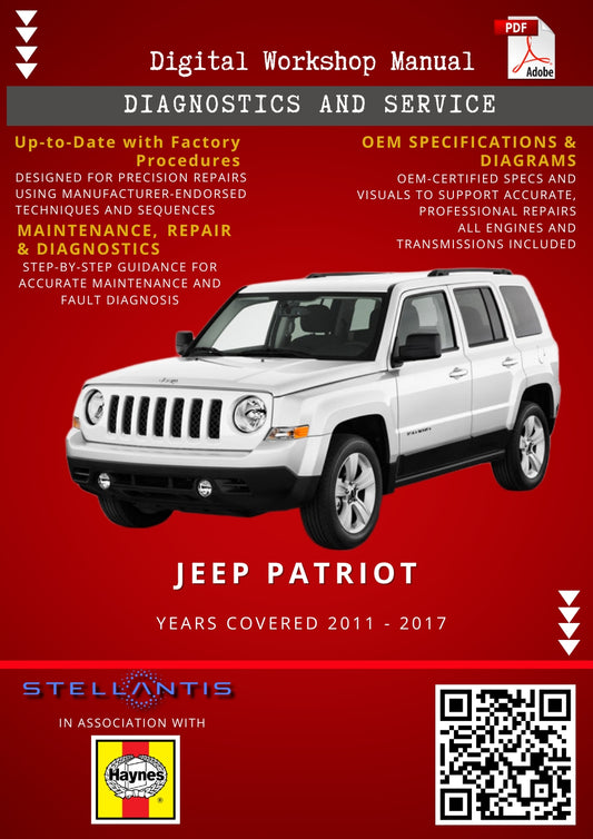 Jeep Patriot Digital Workshop Repair & Maintenance Manual