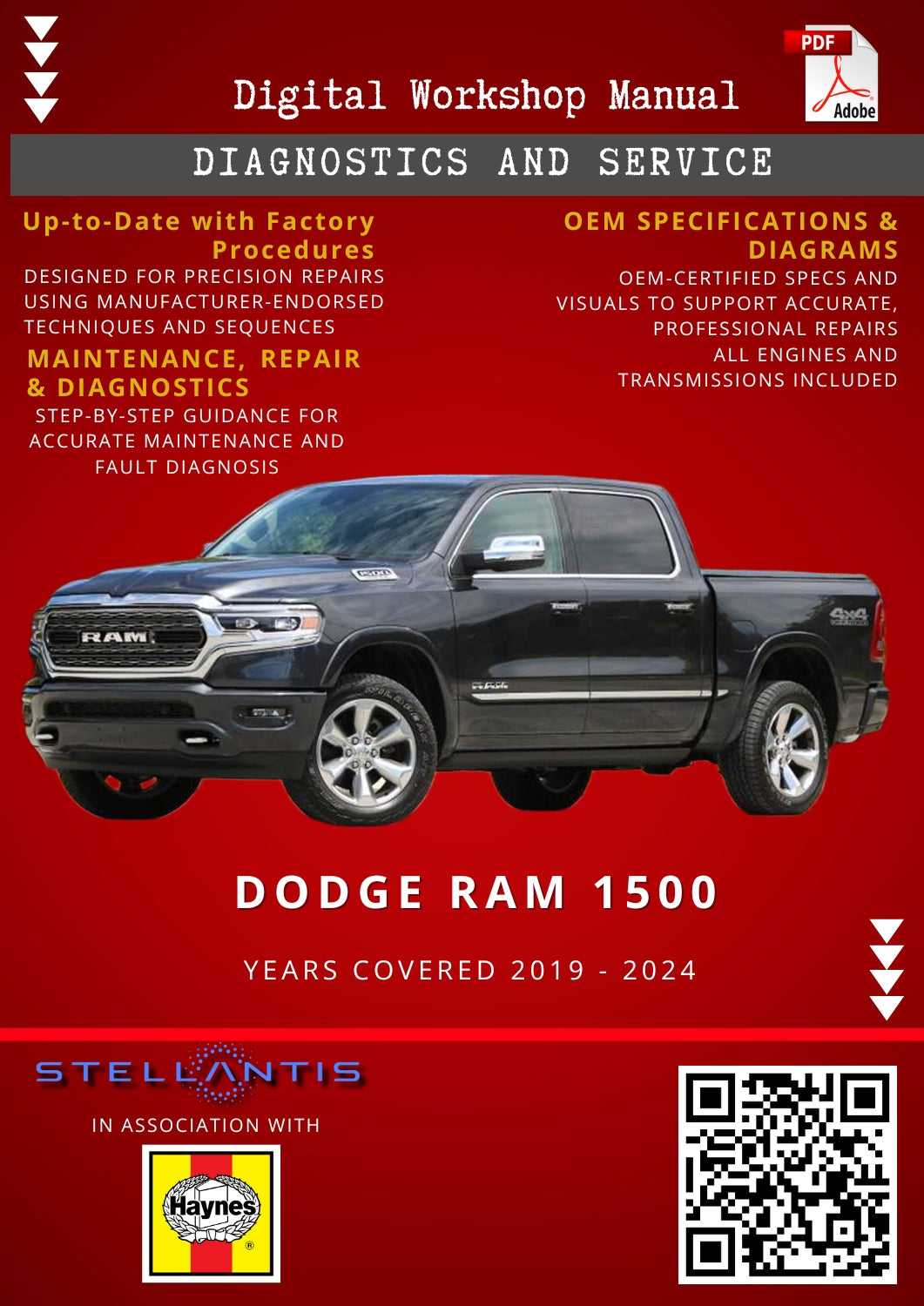 Dodge Ram 1500 Digital Workshop Repair & Maintenance Manual