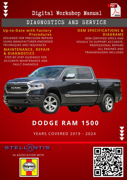 Dodge Ram 1500 Digital Workshop Repair & Maintenance Manual