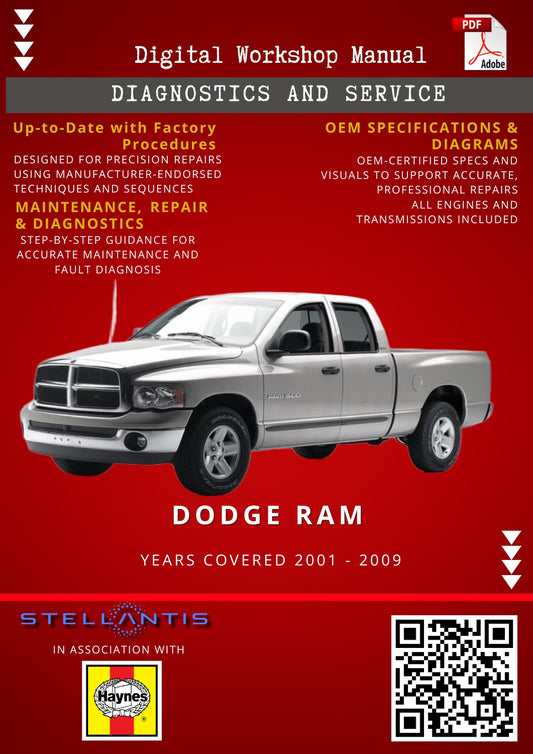 Dodge Ram Digital Workshop Repair & Maintenance Manual