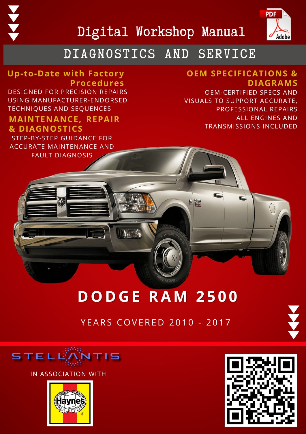 Dodge Ram 2500 Digital Workshop Repair & Maintenance Manual