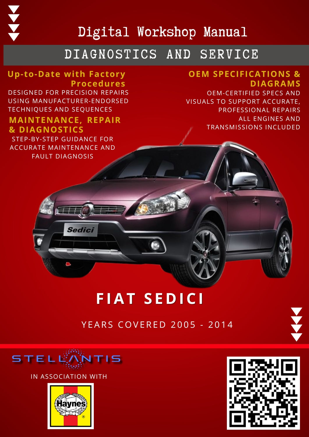 Fiat Sedici Digital Workshop Repair & Maintenance Manual