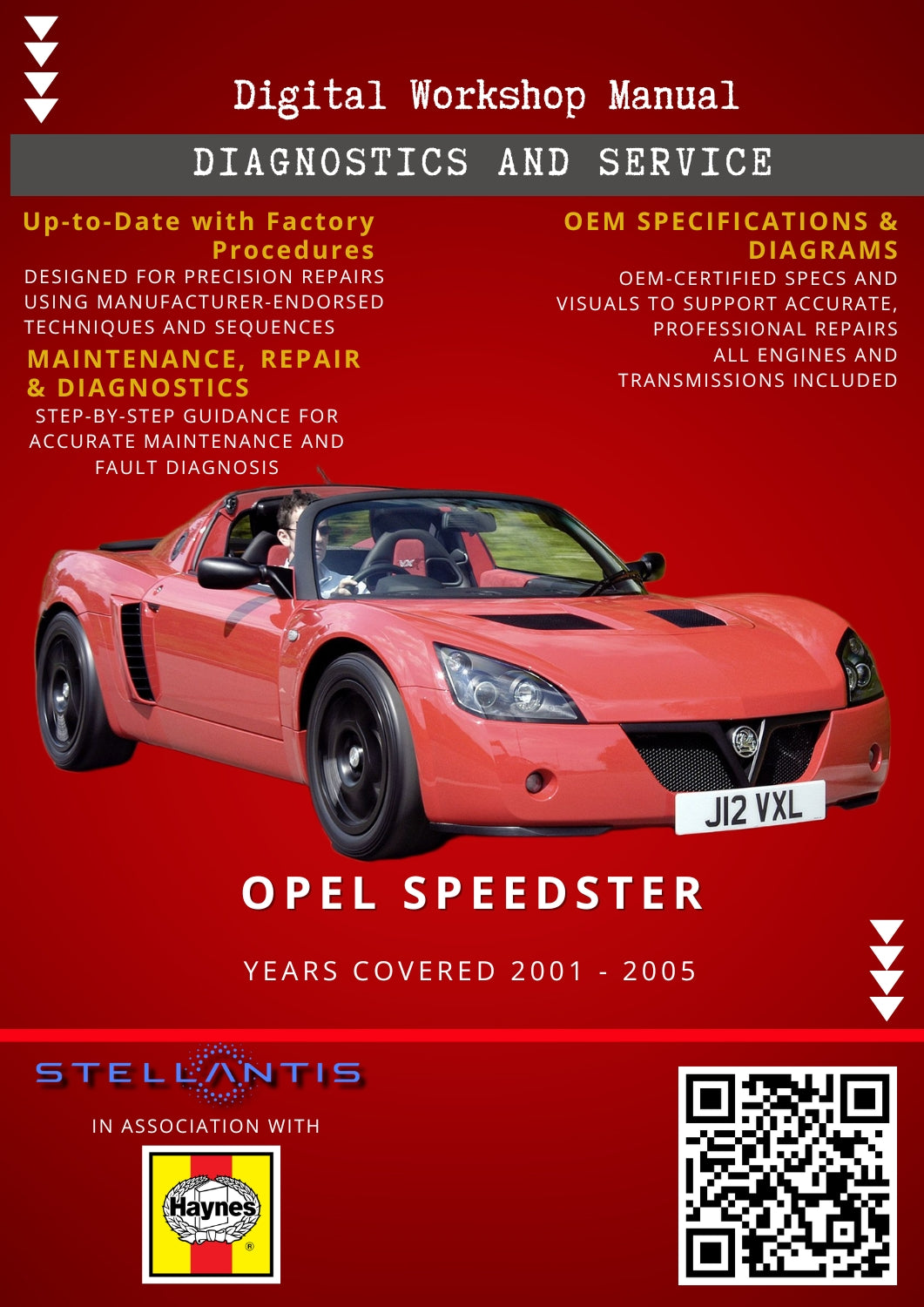 Opel Speedster Digital Workshop Repair & Maintenance Manual