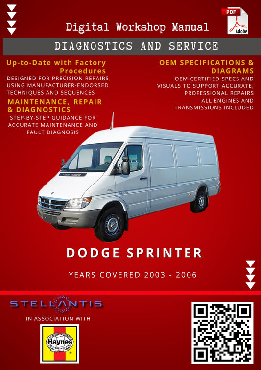Dodge Sprinter Digital Workshop Repair & Maintenance Manual