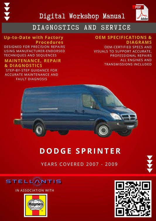 Dodge Sprinter Digital Workshop Repair & Maintenance Manual