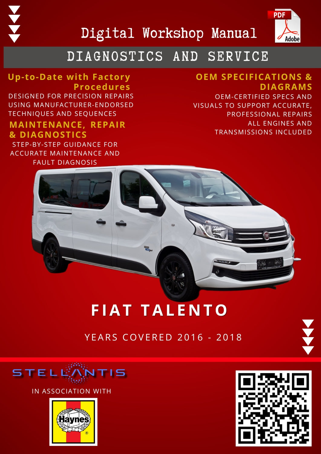 Fiat Talento Digital Workshop Repair & Maintenance Manual