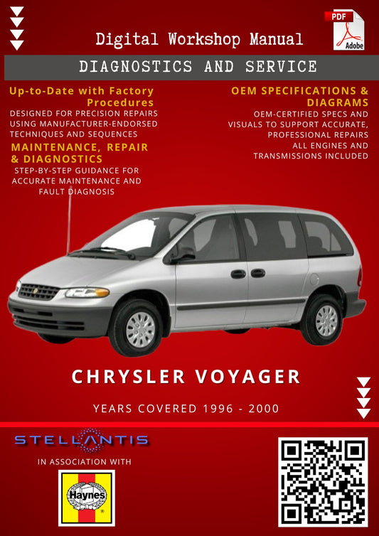 Chrysler Voyager Digital Workshop Repair & Maintenance Manual