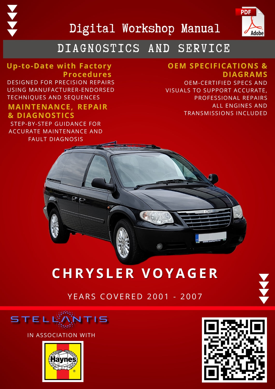 Chrysler Voyager Digital Workshop Repair & Maintenance Manual