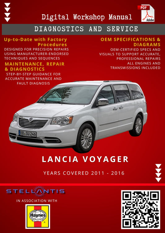Lancia Voyager Digital Workshop Repair & Maintenance Manual