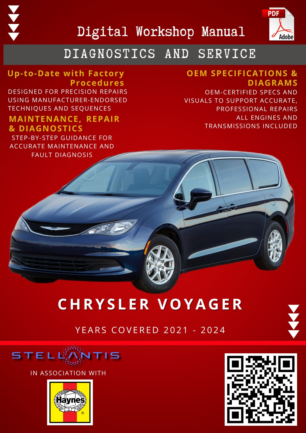 Chrysler Voyager Digital Workshop Repair & Maintenance Manual