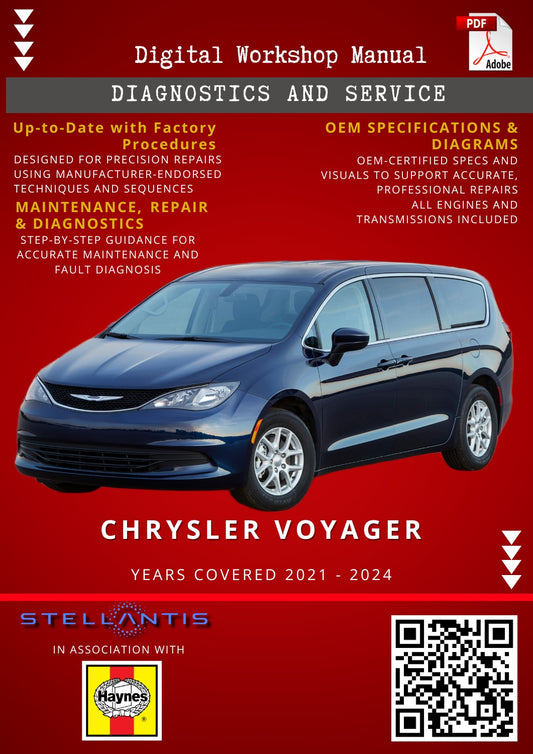 Chrysler Voyager Digital Workshop Repair & Maintenance Manual
